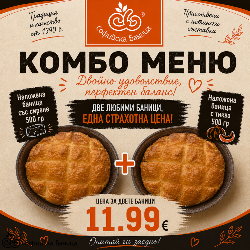 Комбо меню 